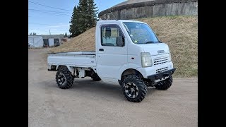 Custom Built Suzuki Carry Mini Truck [upl. by Cranston947]