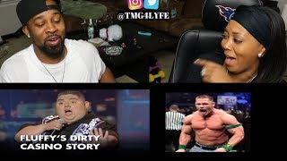 Fluffys Dirty Casino Story  Gabriel Iglesias  REACTION John Cena Prank Call [upl. by Retsev]