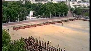 Scots Guards Trooping the Colour 1977 Part 1 [upl. by Marian]