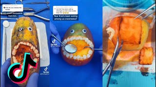 fleetingfilms  Fruit amp Vegetable Surgeries  Discount Dentist  TikTok Compilation [upl. by Constantia]