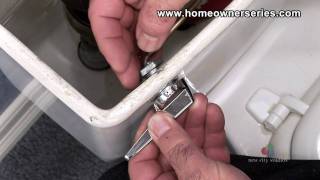 How to Fix a Toilet  Toilet Handle Replacement [upl. by Gross]