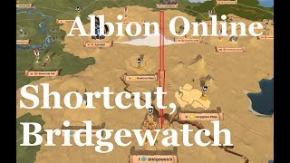 Albion Online  Caerleon to Bridgewatch fast almost safely [upl. by Ecirb]