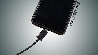 How to fix loose micro USB cable [upl. by Elnore]