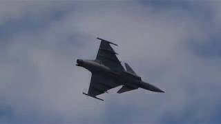 Saab Gripen JAS39  Extreme Solo Display [upl. by Aecila]