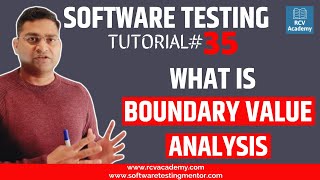 Software Testing Tutorial 35  Boundary Value Analysis in Testing [upl. by Emerson518]