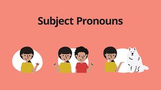 Subject Pronouns – English Grammar Lessons [upl. by Beatrix]