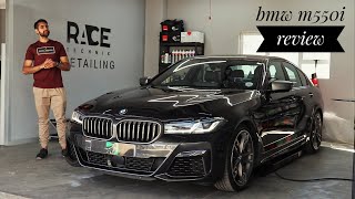 2021 BMW M550i Review  Like an M5 But better [upl. by Kinelski]