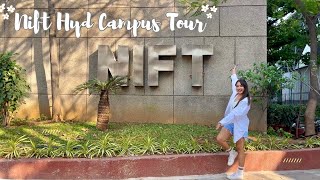 Nift Hyderabad Campus Tour 🌸 [upl. by Owiat]