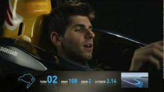 Jaime Alguersuari  RedBull F1  Simulador Budapest [upl. by Aramoj]