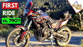 First Ride Vlog Yamaha Tenere 700  Blowing Away Expectations [upl. by Allehcim]