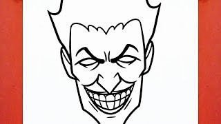 HOW TO DRAW THE JOKER [upl. by Elkin]