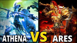 Ares VS Athena Who Is More POWERFUL  Mythology Wars [upl. by Zabrine]