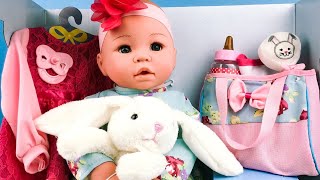 My Sweet Love Baby Doll amp Accessories Unboxing [upl. by Nnarefinnej]