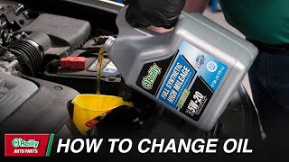 How To Change Motor Oil In Your Car [upl. by Lajes]