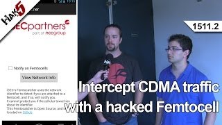 Intercept CDMA traffic with a hacked Femtocell Hak5 15112 [upl. by Sykleb]