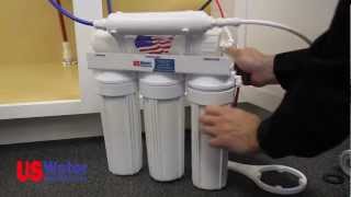 Reverse Osmosis Installation quotHow Toquot  US Water Systems [upl. by Koenraad]