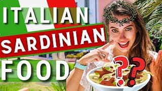 TOP 10 ITALIAN SARDINIAN FOOD Going to Sardinia Local Italian  Sardinian Food to Try [upl. by Mieka]