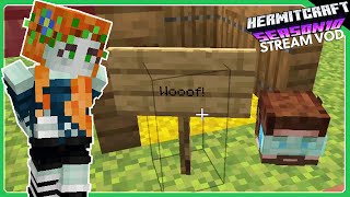 Shenanigans with Cleo amp sorting lessons from Etho Hermitcraft Stream Replay 30102024 [upl. by Repsihw695]