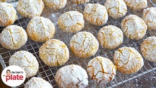 AMARETTI BISCUITS  How to Make Almond Amaretti Cookies [upl. by Birgit]