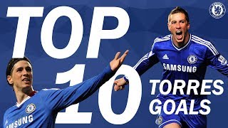 TOP 10 Fernando Torres Goals  Chelsea Tops [upl. by Ellatnahc93]