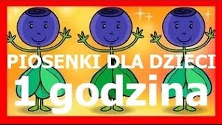 Piosenki dla dzieci 1 godzina BZYKtv [upl. by Umeh]