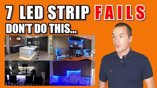 7 Common LED Strip FAILS and How To Avoid Them [upl. by Nojid]