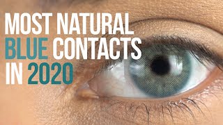 6 Best Blue Color Contact Lenses for Dark Eyes [upl. by Kanya558]