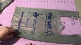 UnTutorial  How to fold plastic grocery bags for easy storage [upl. by Cyrano]