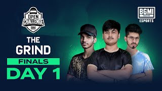 DAY 1 The Grind Finals Day 1  BATTLEGROUNDS MOBILE INDIA OPEN CHALLENGE [upl. by Minetta768]