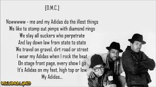 Run–DMC  My Adidas Lyrics [upl. by Eusoj]