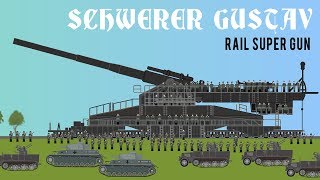 Schwerer Gustav  Rail Super Gun Behemoth [upl. by Sydelle]