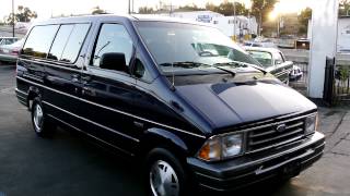 1996 Ford Aerostar XLT 4x4 MiniVan Astro Mini Van Kombi 2 Owner 42K Mile [upl. by Mllly]