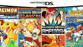 Digimon Games for DS [upl. by Zolner90]