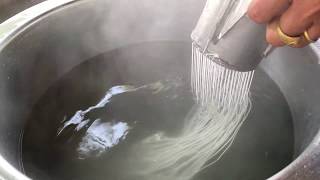 Thai Rice Flour Noodles Recipe [upl. by Pittman444]