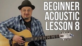 Beginner Acoustic Guitar Lesson 8  The D minor Chord [upl. by Zetes336]