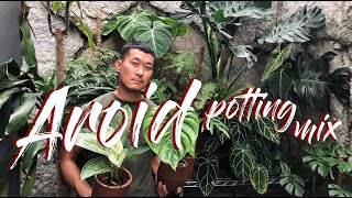 Aroid and epiphyte Potting mix [upl. by Ayitahs]