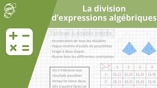 Allô prof  La division dexpressions algébriques [upl. by Ainej822]