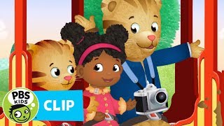 DANIEL TIGERS NEIGHBORHOOD  Daniel Washes Trolley  PBS KIDS [upl. by Ayatnohs]