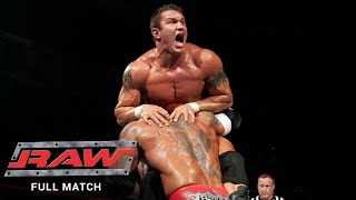 FULL MATCH  Randy Orton vs Batista Raw Jan 10 2005 [upl. by Innad]