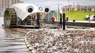 Mr Trash Wheel gobbles garbage all the livelong day [upl. by Metsky]