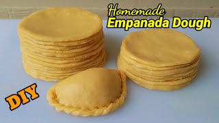 EMPANADA DOUGH  Homemade Empanada Dough  How to Make Empanada Dough [upl. by Keyser]