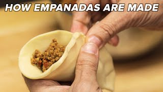 How Empanadas Are Made • Tasty [upl. by Thibault151]