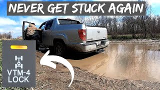 Honda Ridgeline VTM4 Lock EXPLAINED Not A REAL LOCKER  Gone MUDDING [upl. by Gentille]