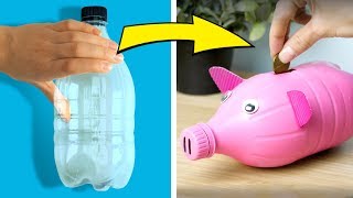 10 WONDERFUL RECYCLE DIY CRAFTS THAT WILL BRIGHTEN YOUR ROOM [upl. by Sillsby]