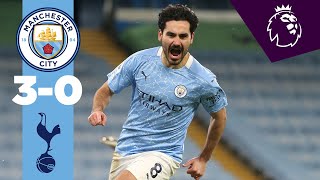 HIGHLIGHTS  City 30 Spurs  GUNDOGAN DOUBLE AND RODRI ON PENALTY DUTIES [upl. by Bevus]