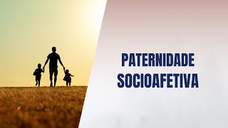 Paternidade socioafetiva [upl. by Azal]