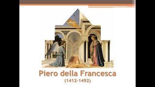 Piero della Francesca  lezione 1 [upl. by Luemas702]