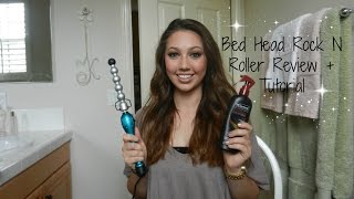 Bed Head Rock N Roller Bubble Curling Iron Wand  Review amp Tutorial [upl. by Otsirave]