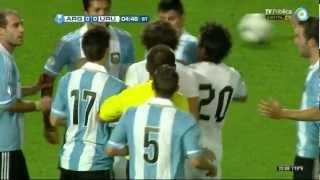 Resumen de Argentina 3  Uruguay 0 FULL HD [upl. by Grannia595]