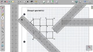 Disegno con righello e fogli a quadretti 3 [upl. by Sherlocke142]